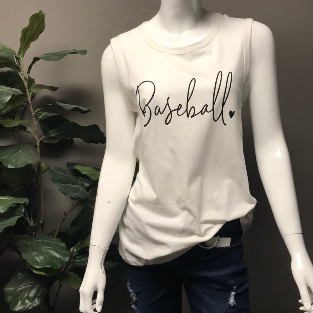 BASEBALL 🖤 Tank